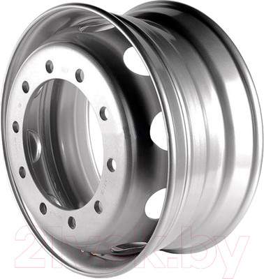 Штампованный диск Asterro 2237 22.5x9" 10х335мм DIA 281мм ET 161мм Серебристый
