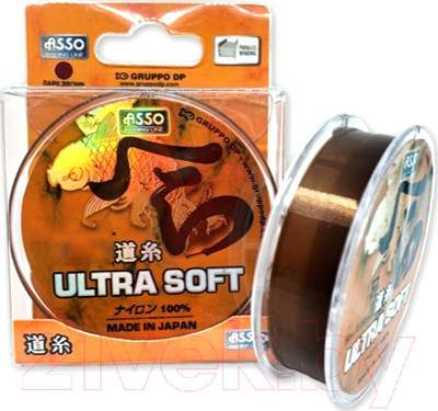 Леска монофильная Asso Asso Hera Ultra Soft Michiito 0.205мм