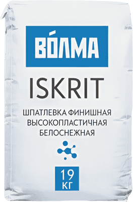 Шпатлевка Волма Iskrit Финишная