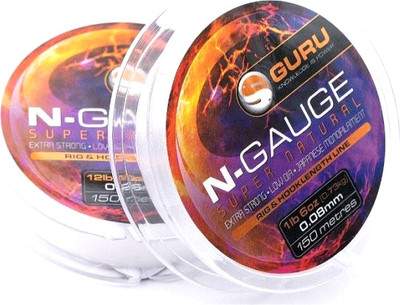 Леска монофильная Guru Super Natural Clear 150м / GNSN10