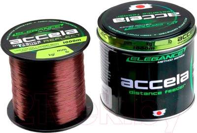 Леска монофильная Elegance Method Accela Distance Feeder Reflect / FXEM-508128