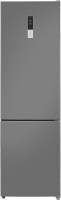 Холодильник с морозильником Maunfeld MFF200NFX10 Inverter
