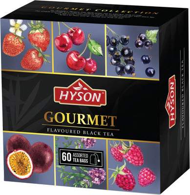 Чай пакетированный Hyson Фруктовая Коллекция Черный