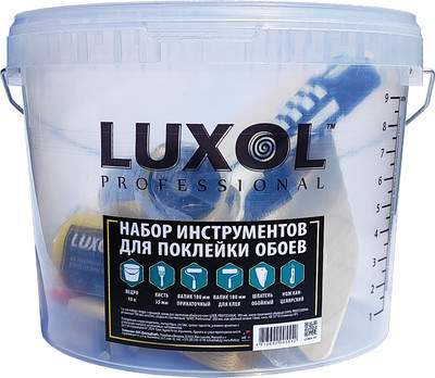Приспособление для нанесения клея на обои Luxol Набор инструментов для поклейки обоев Professional