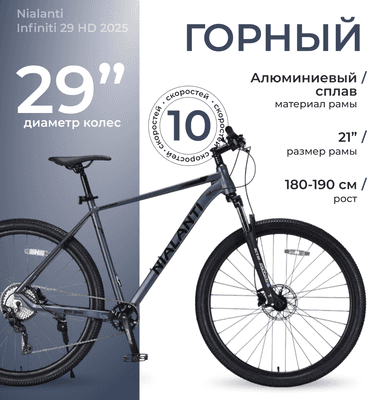 Велосипед Nialanti Infiniti 29 HD 2025