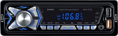 Автомагнитолы Digma MCP-227B