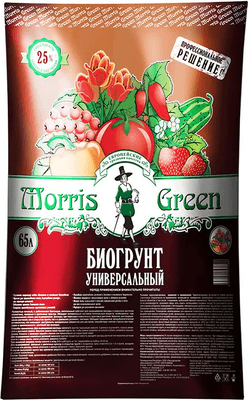 Грунт для растений Morris Green БИОгрунт Универсальный с биогумусом