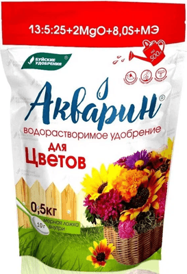 Удобрения для растений Акварин Для цветов
