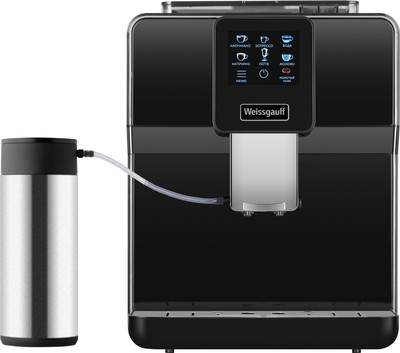 Кофеварки, кофемашины Weissgauff WCM-330 TFT Touch Cappuccino Nero
