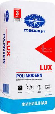 Шпатлевки Тайфун Люкс Polimodern