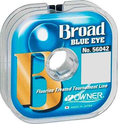 Леска монофильная Owner Broad Blue Eye 100м 0.10мм 1кг / 56042-010