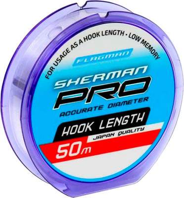 Леска монофильная Flagman Fishing Sherman Pro Hook Lenght / SHPH_0.091