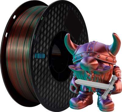 Пластик для 3D-печати Kingroon PLA Tri Color Silk 1.75мм / NSC024