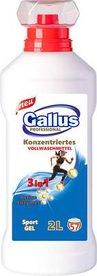 Гель для стирки Gallus Professional для спортивной одежды 3 в 1