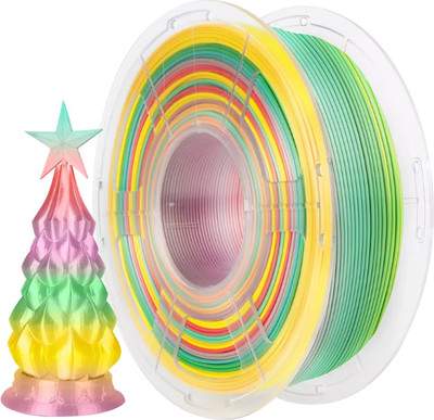 Пластик для 3D-печати NV Print NV-3D-SILK-PLA-P-RAINBOW-01