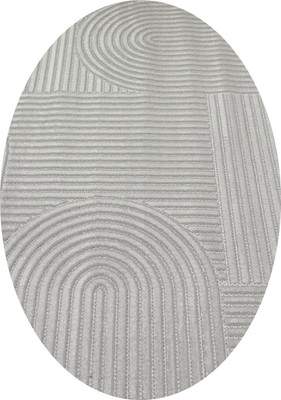 Ковры, циновки, шкуры Radjab Carpet Моника Овал MC 402A / 12574RK