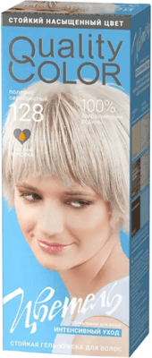 Гель-краска для волос Estel Quality Color Цветель тон 128