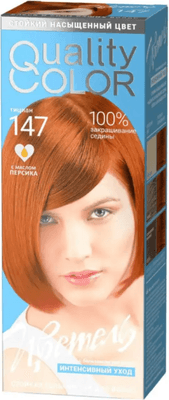 Гель-краска для волос Estel Quality Color Цветель тон 147
