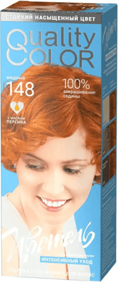 Гель-краска для волос Estel Quality Color Цветель тон 148