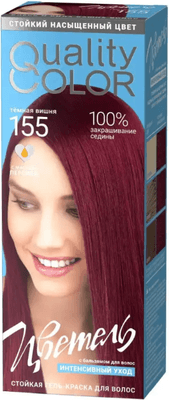 Гель-краска для волос Estel Quality Color Цветель тон 155