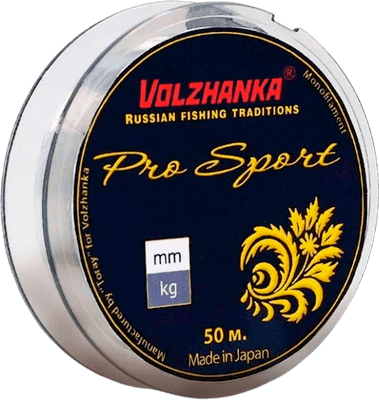 Леска монофильная Волжанка Pro Sport 0.096мм 0.86кг / PST-0096