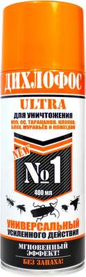 Аэрозоль от насекомых Аэро-Про Дихлофос Ultra