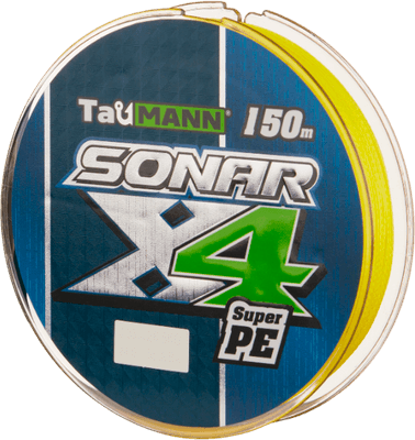 Леска плетеная TauMANN Sonar PE X4 150м 4 0.33мм / 06274