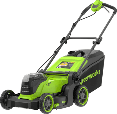 Газонокосилка аккумуляторная Greenworks GD24X2LM411 2x24V 41см / 2520907