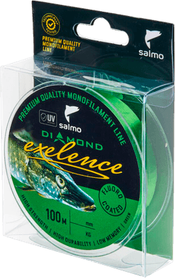 Леска монофильная Salmo Diamond Exelence Fluoro Coated Green 100/030 / 4031-030