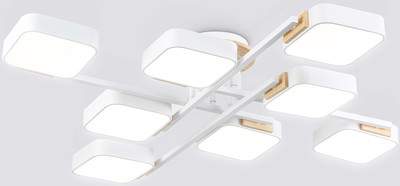 Люстра Ambrella FL4888/8 WH/WD