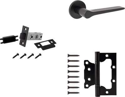 Комплект дверной фурнитуры Code Deco Slim H-40137-BLM