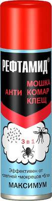 Спрей от насекомых Рефтамид Maximum