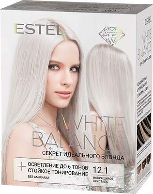 Крем-краска для волос Estel White Balance 12.1