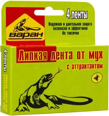 Набор лент от мух Варан Мухолов