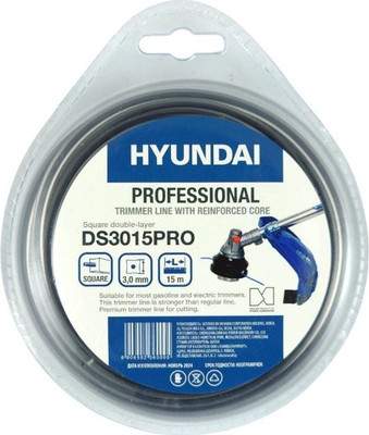 Леска для триммера Hyundai 3.0мм / DS-3015 PRO