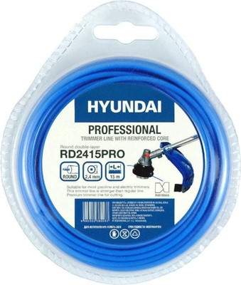 Леска для триммера Hyundai 2.4мм / RD-2415 PRO
