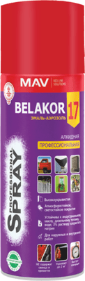 Краски, эмали MAV Belakor-17 Алкидная профессиональная RAL 5010