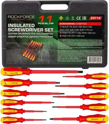 Отвертки, наборы отверток RockForce RF-20712