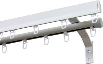 Карниз для штор Divades Калитва 30x15/D 19мм 2-рядный / 90122240
