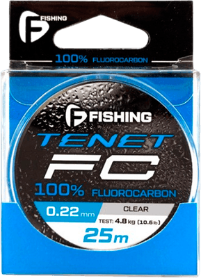 Леска флюорокарбоновая F-Fishing Tenet Fluorocarbon 25м / FTFT-022