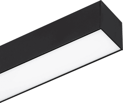 Потолочный светильник Arlight SP-LINE-5050-L960-32W Warm3000 RAL9005 120deg / 056378