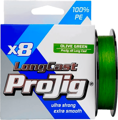 Леска плетеная Петроканат ProJig X8 Long Cast 0.14мм 10.0кг