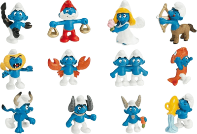 Набор фигурок игровых Schleich Дисплей Знаки зодиака Гномы / 20899