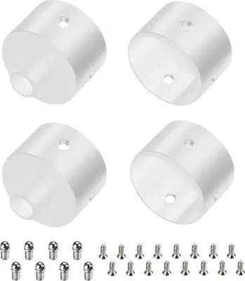Заглушка для профиля Arlight WPH-FLEX-D22-360deg WHITE ALU с отверстием / 049941