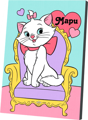 Картина по номерам Disney Кошечка Мари / 5142427