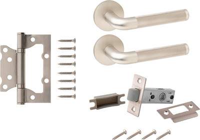 Комплект дверной фурнитуры Code Deco Slim H-40149-A-NISM без фиксатора