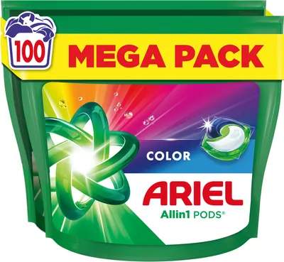Капсулы для стирки Ariel Pods All in 1 Color
