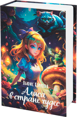 Книга-сейф Brauberg Алиса в Стране чудес / 291356