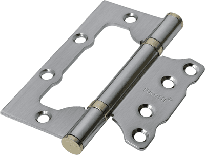 Петли дверные Rucetti RFHN-100x75x2.5 SC без врезки