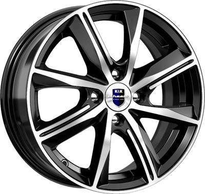 Литой диск K&K Арнар 17x7" 5х108мм DIA 67.1мм ET 43мм Алмаз черный
